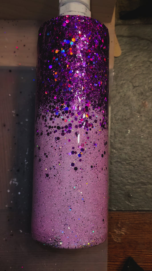 Glitter Purple and pink