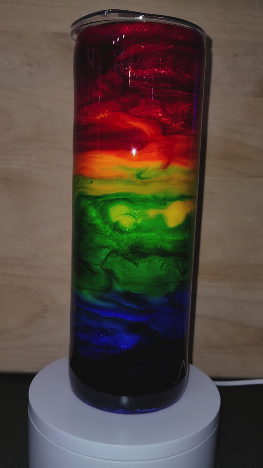 Pride Rainbow Tumbler